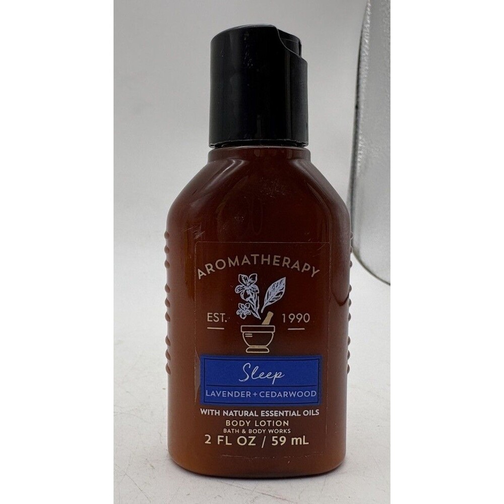 Bath Body Works Sleep Lavender Cedarwood Lotion 2 oz Sealed Discontinued Rare